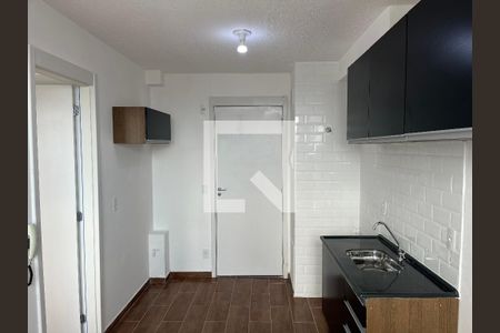 Sala e Cozinha Integrada  de apartamento à venda com 1 quarto, 25m² em Água Branca, São Paulo