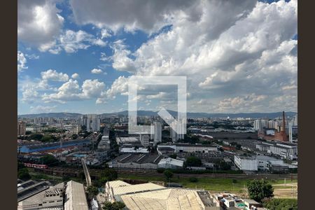 Sala e Cozinha Integrada  de apartamento à venda com 1 quarto, 25m² em Água Branca, São Paulo