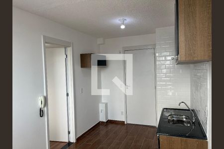 Sala e Cozinha Integrada  de apartamento à venda com 1 quarto, 25m² em Água Branca, São Paulo