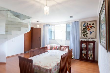 sala de jantar de apartamento para alugar com 4 quartos, 208m² em Buritis, Belo Horizonte