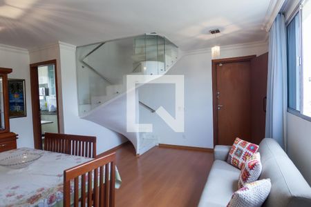 sala de apartamento para alugar com 4 quartos, 208m² em Buritis, Belo Horizonte