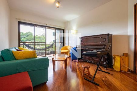 Sala de apartamento para alugar com 3 quartos, 124m² em Vila Madalena, São Paulo