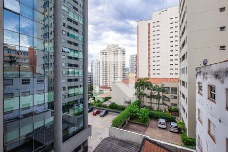 Sala/Cozinha - VIsta de apartamento à venda com 2 quartos, 85m² em Jardim America, São Paulo