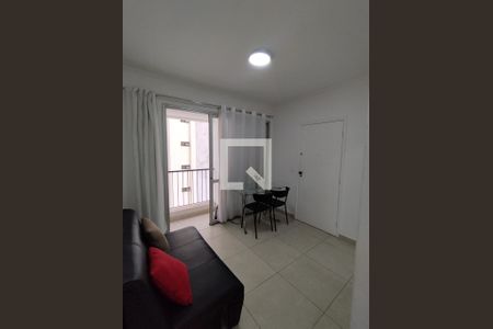 Sala  de apartamento à venda com 1 quarto, 34m² em Aclimação, São Paulo