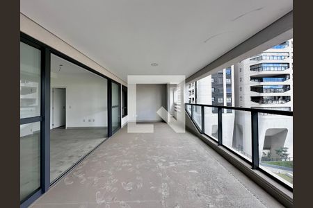 Varanda de apartamento à venda com 3 quartos, 162m² em Chácara Santo Antônio (zona Sul), São Paulo