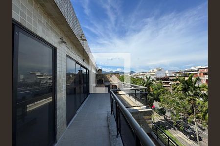 Varanda  de apartamento à venda com 3 quartos, 208m² em Recreio dos Bandeirantes, Rio de Janeiro