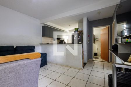 Sala de apartamento para alugar com 2 quartos, 54m² em Paulo Vi, Belo Horizonte