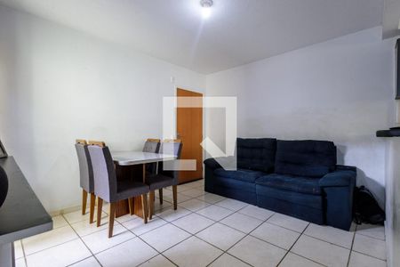 Sala de apartamento para alugar com 2 quartos, 54m² em Paulo Vi, Belo Horizonte