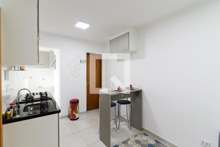 Sala/Cozinha/Área de Serviço de apartamento à venda com 1 quarto, 26m² em Vila Dom Pedro Ii, São Paulo