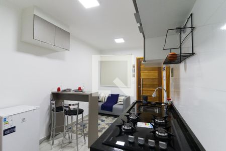 Sala/Cozinha/Área de Serviço de apartamento à venda com 1 quarto, 26m² em Vila Dom Pedro Ii, São Paulo