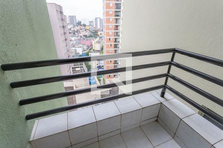 Varanda da sala  de apartamento para alugar com 2 quartos, 53m² em Jardim Diadema, Diadema