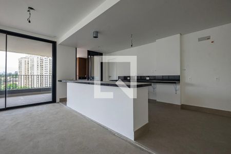 Sala/Cozinha de apartamento à venda com 3 quartos, 195m² em Sumaré, São Paulo