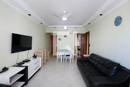 Sala de apartamento para alugar com 3 quartos, 89m² em Tortuga, Guarujá