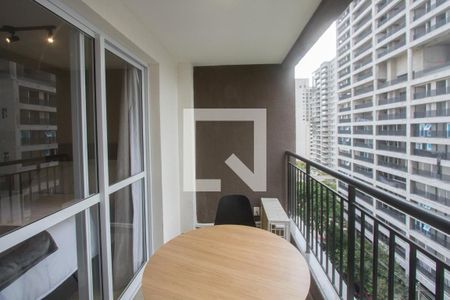 Varanda de apartamento para alugar com 1 quarto, 25m² em Campo Belo, São Paulo