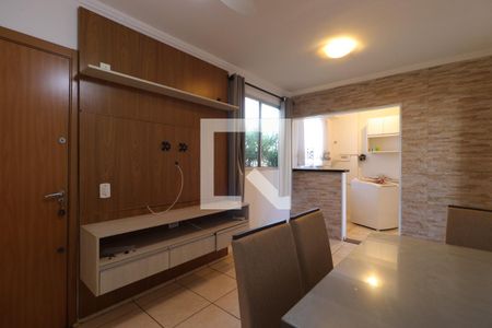 Sala de apartamento para alugar com 2 quartos, 49m² em Residencial Jequitibá, Ribeirão Preto