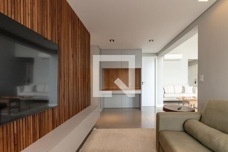 Sala de TV de apartamento para alugar com 2 quartos, 95m² em Vila Olímpia, São Paulo