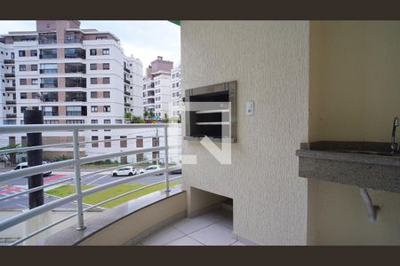 Varanda da Sala de apartamento para alugar com 3 quartos, 90m² em Córrego Grande, Florianópolis