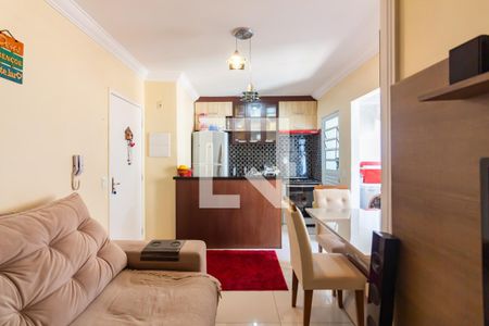 Sala  de apartamento à venda com 2 quartos, 49m² em Padroeira, Osasco