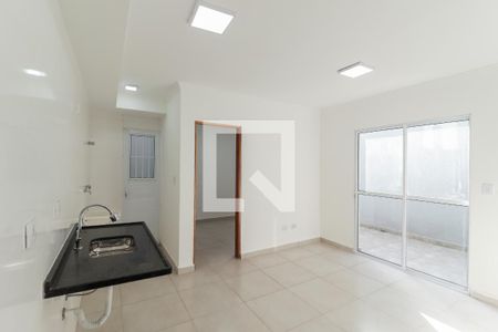 Sala/Cozinha/Área de Serviço de apartamento à venda com 2 quartos, 45m² em Vila Dom Pedro Ii, São Paulo