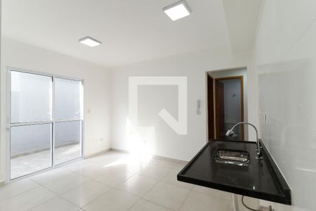 Sala/Cozinha/Área de Serviço de apartamento à venda com 2 quartos, 45m² em Vila Dom Pedro Ii, São Paulo