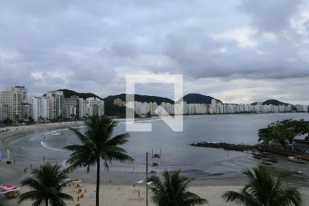 Vista de apartamento para alugar com 3 quartos, 112m² em Vila Luis Antonio, Guarujá