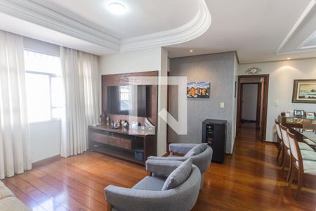 Sala de apartamento para alugar com 4 quartos, 160m² em Palmares, Belo Horizonte