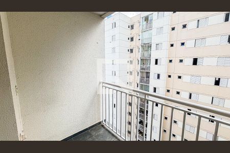 Sala -  Varanda de apartamento para alugar com 2 quartos, 65m² em Jardim, Santo André