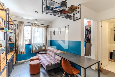 Sala de apartamento à venda com 1 quarto, 25m² em Vila Buarque, São Paulo