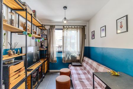 Sala de apartamento à venda com 1 quarto, 25m² em Vila Buarque, São Paulo