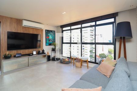 Sala de apartamento à venda com 3 quartos, 110m² em Pinheiros, São Paulo