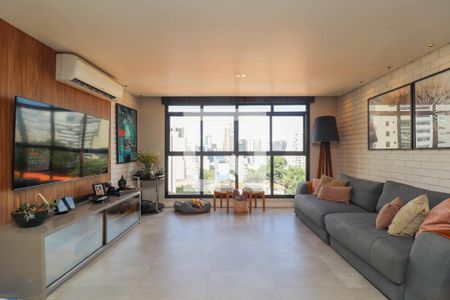 Sala de apartamento à venda com 3 quartos, 110m² em Pinheiros, São Paulo