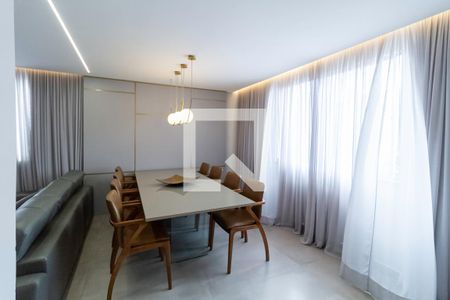 Sala de apartamento à venda com 4 quartos, 130m² em Silveira, Belo Horizonte