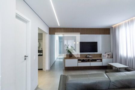 Sala de apartamento à venda com 4 quartos, 130m² em Silveira, Belo Horizonte