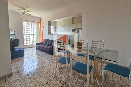 sala de apartamento para alugar com 1 quarto, 40m² em Jardim Virginia, Guarujá