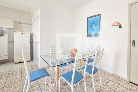 sala de apartamento para alugar com 1 quarto, 40m² em Jardim Virginia, Guarujá