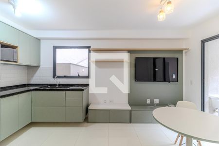 Sala de apartamento para alugar com 1 quarto, 40m² em República, São Paulo