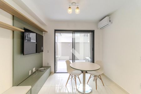 Sala de apartamento para alugar com 1 quarto, 40m² em República, São Paulo