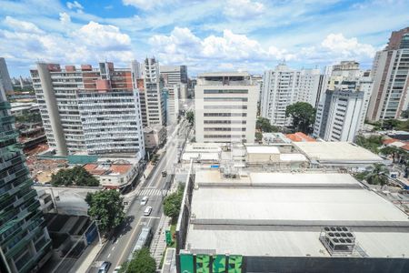 Vista da Sala de kitnet/studio para alugar com 1 quarto, 28m² em Jardins, São Paulo