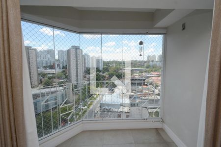 Varanda da Sala de apartamento para alugar com 3 quartos, 72m² em Vila Isa, São Paulo