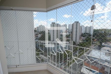 Varanda da Sala de apartamento para alugar com 3 quartos, 72m² em Vila Isa, São Paulo