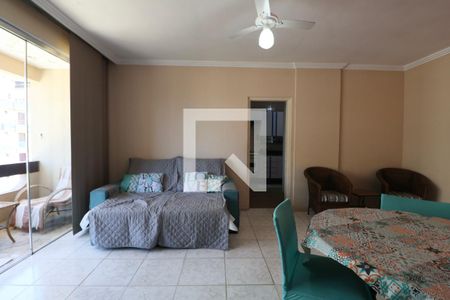 Sala de apartamento para alugar com 2 quartos, 81m² em Parque Enseada, Guarujá