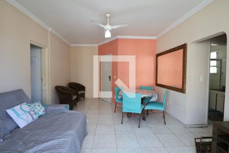 Sala de apartamento para alugar com 2 quartos, 81m² em Parque Enseada, Guarujá