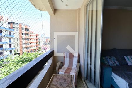 Varanda de apartamento para alugar com 2 quartos, 81m² em Parque Enseada, Guarujá