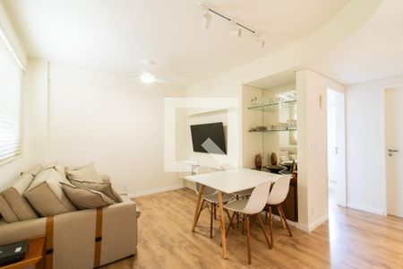 Sala de apartamento à venda com 1 quarto, 55m² em Botafogo, Campinas