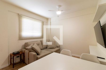 Sala de apartamento à venda com 1 quarto, 55m² em Botafogo, Campinas