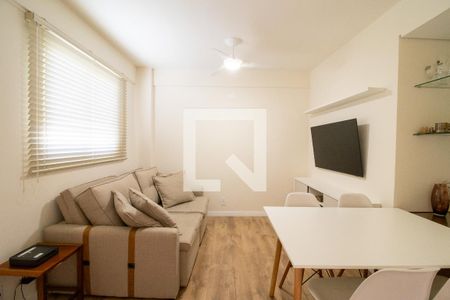 Sala de apartamento à venda com 1 quarto, 55m² em Botafogo, Campinas