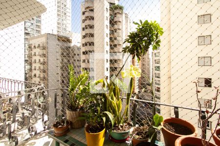 Vista da Varanda da Sala de apartamento à venda com 2 quartos, 89m² em Indianópolis, São Paulo