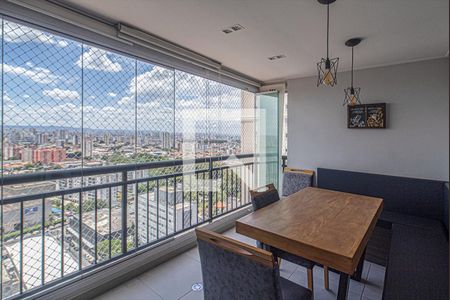 Sacada com churrasqueira de apartamento à venda com 2 quartos, 69m² em Vila Vermelha, São Paulo