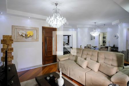 Sala de apartamento para alugar com 3 quartos, 104m² em Santa Paula, São Caetano do Sul