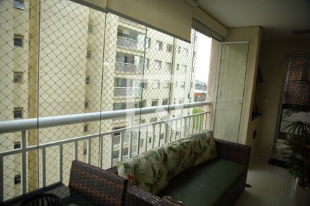 Sacada da Sala ( gourmet) de apartamento à venda com 3 quartos, 113m² em Planalto, São Bernardo do Campo